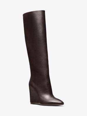 Michael Kors Collection Jodi Leather Tall Boot