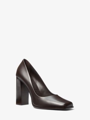 Michael Kors Collection Jeanne Leather Pump
