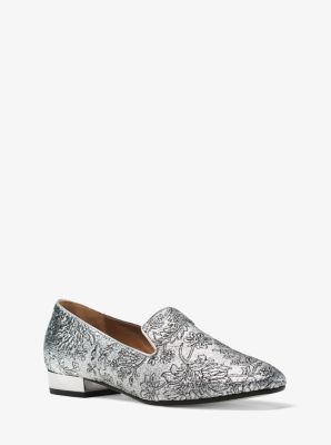 Roxanne Floral Brocade Loafer