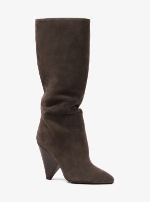 michael kors suede boots