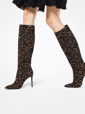 michael kors thigh high suede boots