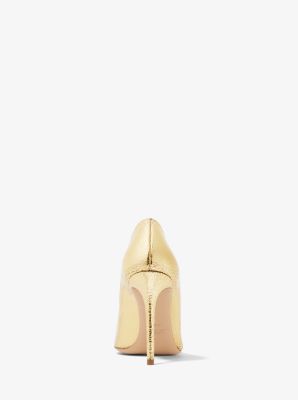 Pumps Gretel aus Leder in Krakelee-Optik image number 2