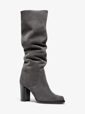 michael kors suede boots