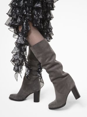 thigh high boots michael kors