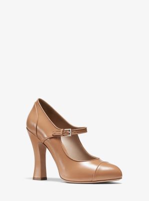 skuespillerinde Ligegyldighed Junior Violetta Calf Leather Mary Jane Pump | Michael Kors