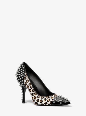 michael kors leopard pumps