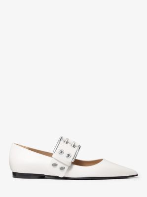 pointed mary jane flats