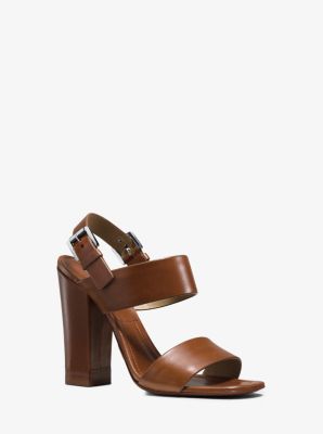 Thelma Leather Sandal | Michael Kors
