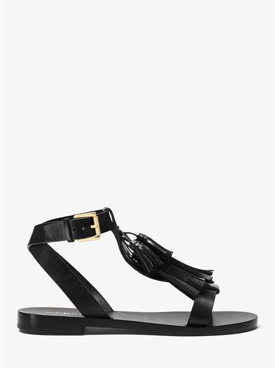 Steffi Leather Tassel Sandal