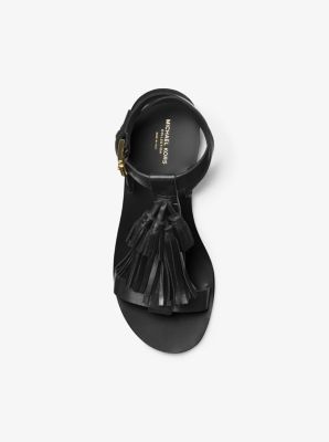 Michael kors hot sale tassel sandals