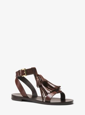 michael kors tassel sandals