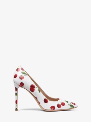 Gretel Cherry Leather Pump