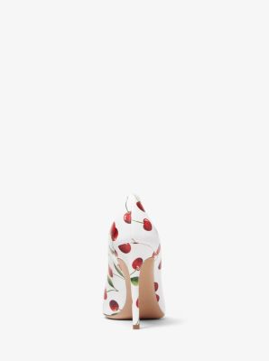 Gretel Cherry Leather Pump
