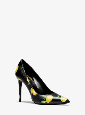 Gretel Lemon Leather Pump