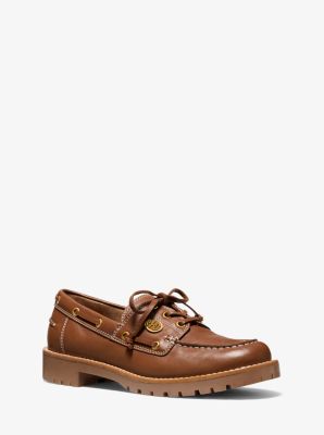 Kearney Leather Boat Shoe | Michael Kors