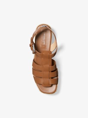 Michael kors slippers mens hot sale brown