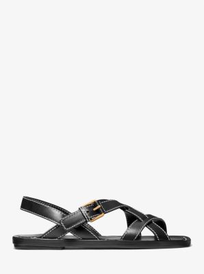 Michael kors sandals mens hot sale black