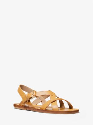 Perrine Leather Sandal