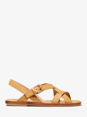Perrine Leather Sandal