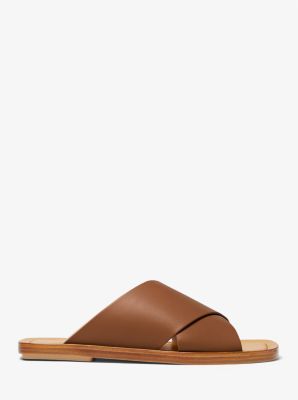 Ruth Leather Slide Sandal