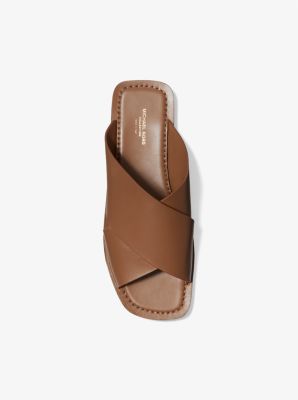 Ruth Leather Slide Sandal