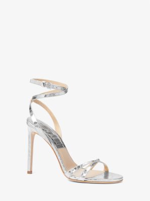 Cunningham leather deals sandal michael kors