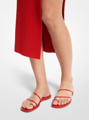 Michael kors shop patty flat sandals