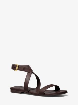 Bridgette Leather Sandal Michael Kors