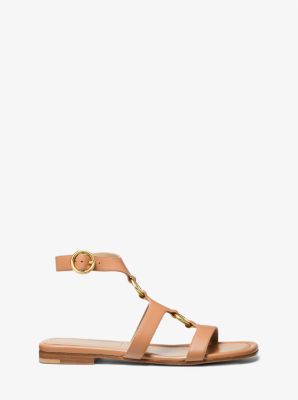 Dusty Ring Leather Sandal