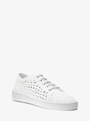 michael kors woven sneakers