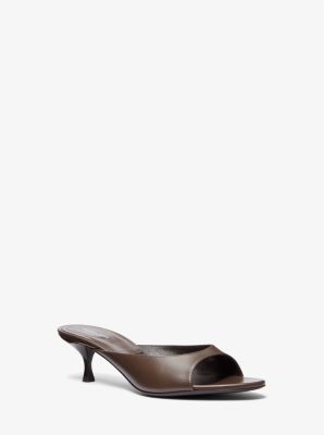 Arianna Leather Mule