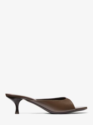 Arianna Leather Mule