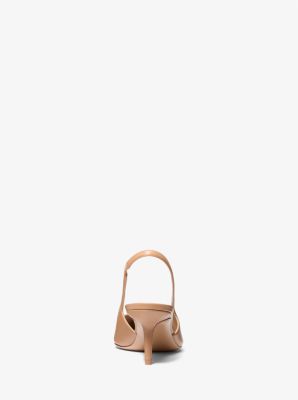 Emma Leather Slingback Pump