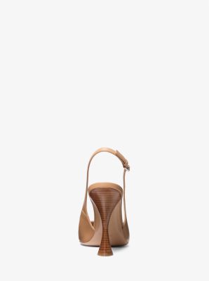 Isabella Leather Slingback Pump