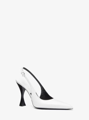 Isabella Leather Slingback Pump