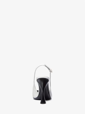 Isabella Leather Slingback Pump