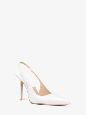 Michael Kors Collection Reece Leather Slingback Pump