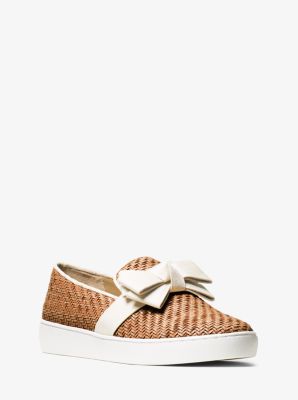 michael kors val bow sneakers