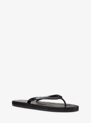 kors flip flops