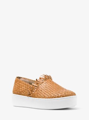 michael kors woven sneakers