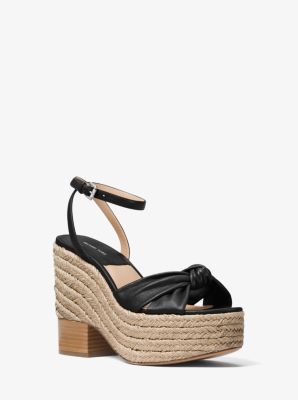 Silvana Leather Platform Sandal