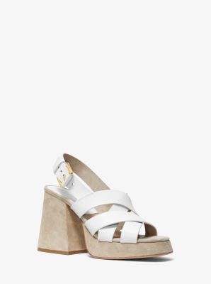 Estella Calf Leather Platform Sandal