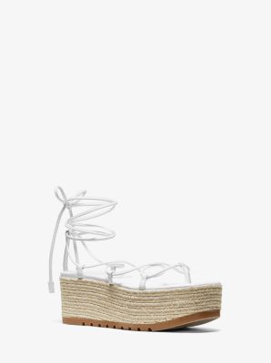 Mabal Leather Flatform Sandal