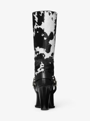 Brodie Pony Print Calf Hair and Leather Boot