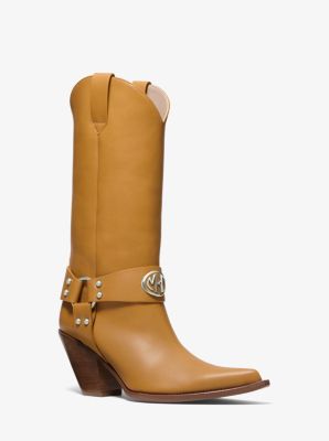Collins Leather Western Boot | Michael Kors
