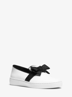 Val Leather Slip-On Sneaker | Michael Kors
