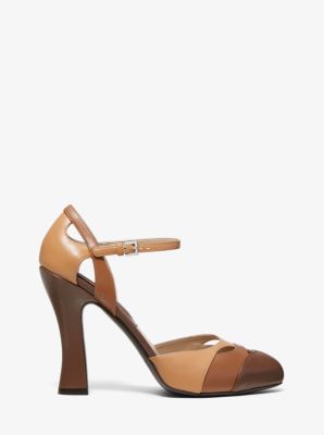michael kors pumps orange