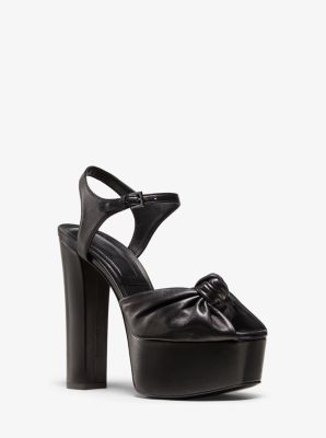 Zoey Nappa Leather Platform Sandal