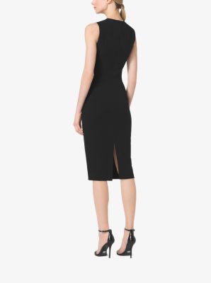 Stretch Wool-Crepe Sheath image number 1