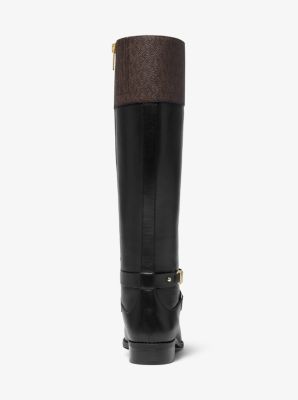 Kincaid Leather and Logo Riding Boot